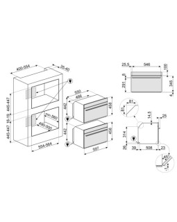 Kompakt mikro-kombiahi smeg speedwave, aurupuhastus, 40 l, neptuun hall-foto3