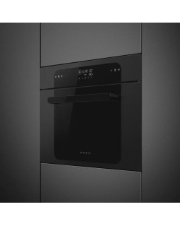 Kompakt mikro-kombiahi smeg musa, aurupuhastus, 40 l, must-foto2