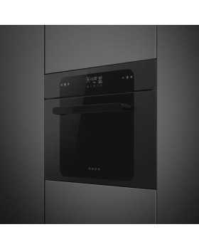 Kompakt mikro-kombiahi smeg musa, aurupuhastus, 40 l, must-foto2