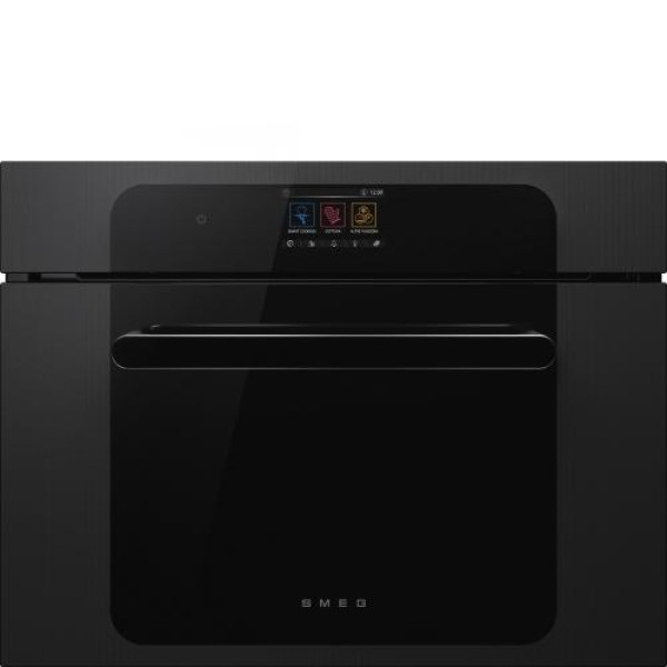 Kompakt mikro-kombiahi smeg musa, aurupuhastus, 40 l, must