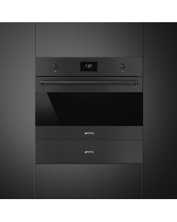 Kompakt mikro-kombiahi smeg classic, 40 l, matt must-foto2