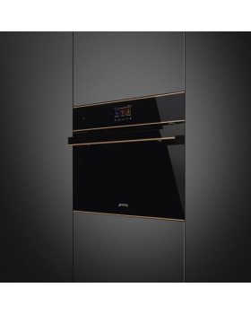 Kompakt mikro-kombiahi smeg dolce stil novo, aurupuhastus, 40 l, must/vask-foto2