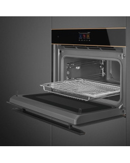 Kompakt mikro-kombiahi smeg dolce stil novo, aurupuhastus, 40 l, must/vask-foto5