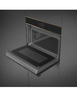 Kompakt mikro-kombiahi smeg dolce stil novo, aurupuhastus, 40 l, must/vask-foto6