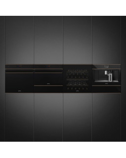 Kompakt mikro-kombiahi smeg dolce stil novo, aurupuhastus, 40 l, must/vask-foto7