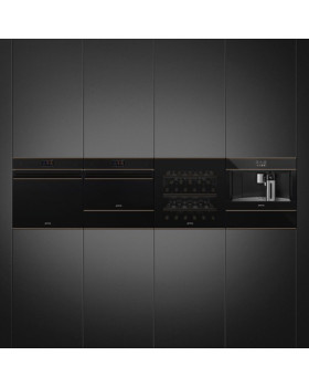 Kompakt mikro-kombiahi smeg dolce stil novo, aurupuhastus, 40 l, must/vask-foto7