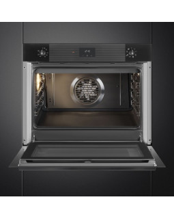 Ahi smeg linea, 75 cm, aurupuhastus, 77 l, must-foto3