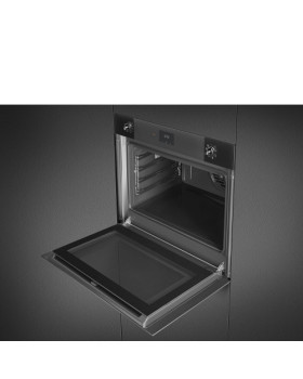 Ahi smeg linea, 75 cm, aurupuhastus, 77 l, must-foto4