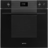 Auru-kombiahi smeg linea, a+, 68 l, aurupuhastus, must