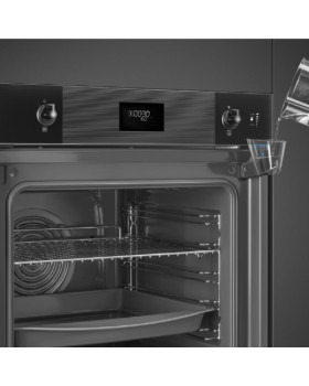 Auru-kombiahi smeg linea, a+, 68 l, aurupuhastus, must-foto2