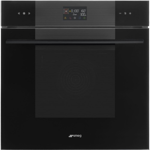 Mikro-kombiahi smeg linea, aurupuhastus, 68 l, must Kodumasinad