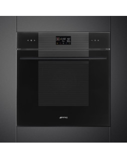 Mikro-kombiahi smeg linea, aurupuhastus, 68 l, must-foto2