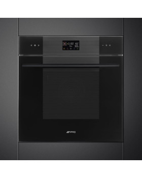 Mikro-kombiahi smeg linea, aurupuhastus, 68 l, must-foto2