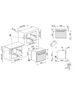 Ahi smeg linea, a+, 68 l, aurupuhastus, neptuun hall-foto2
