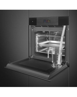 Ahi auru- ja mikrolainefunktsiooniga smeg linea, aurupuhastus, a++, 68 l, must-foto10