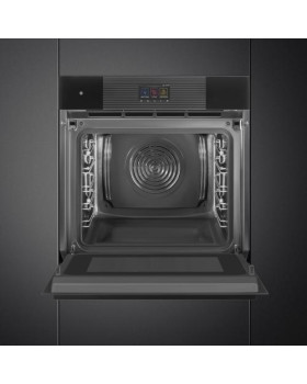 Ahi auru- ja mikrolainefunktsiooniga smeg linea, aurupuhastus, a++, 68 l, must-foto8