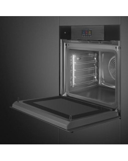 Ahi auru- ja mikrolainefunktsiooniga smeg linea, aurupuhastus, a++, 68 l, must-foto6