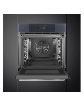 Ahi auru- ja mikrolainefunktsiooniga smeg linea, aurupuhastus, 68 l, neptuun hall-foto4