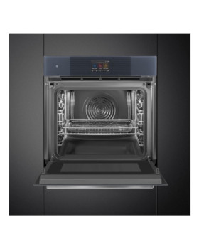 Ahi auru- ja mikrolainefunktsiooniga smeg linea, aurupuhastus, 68 l, neptuun hall-foto5