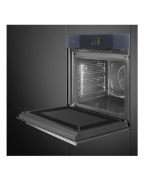 Ahi auru- ja mikrolainefunktsiooniga smeg linea, aurupuhastus, 68 l, neptuun hall-foto6