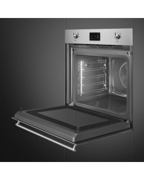 Auru- ja mikrolainefunktsiooniga smeg classic, 150 progr, aurupuhastus, rv teras-foto2