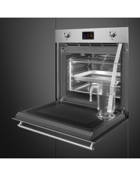 Auru- ja mikrolainefunktsiooniga smeg classic, 150 progr, aurupuhastus, rv teras-foto4