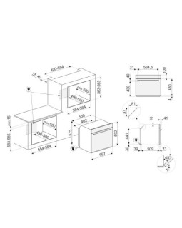 Auru- ja mikrolainefunktsiooniga smeg classic, 150 progr, aurupuhastus, rv teras-foto6