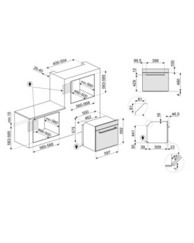 Auru-kombiahi smeg selezione, aurupuhastus, a, 68 l, auruprogramm, must-foto2