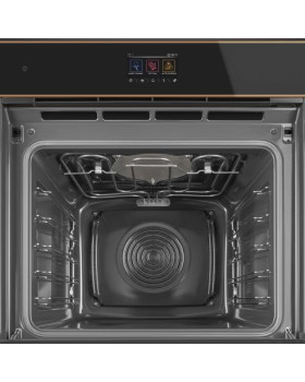 Kompakt mikro-kombiahi smeg dolce stil novo, aurupuhastus, 68 l, must/vask-foto3