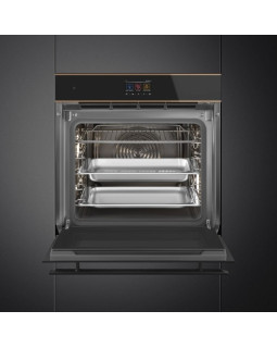 Auru-kombiahi smeg dolce stil novo, 68 l, a++, must/vask-foto3