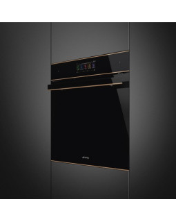 Ahi smeg dolce stil novo, 68 l, a+, aurupuhastus, must/vask-foto2
