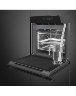 Ahi smeg dolce stil novo, 68 l, a+, aurupuhastus, must/vask-foto7