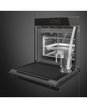 Ahi smeg dolce stil novo, 68 l, a+, aurupuhastus, must/vask-foto7