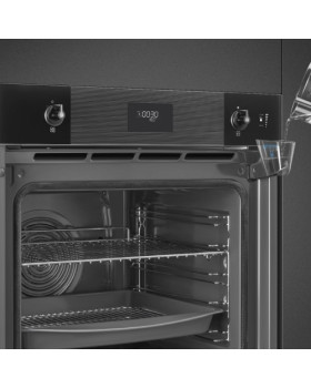 Ahi smeg linea, a+, 68 l, pürolüüs, auruprogramm, must-foto2