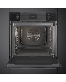 Ahi smeg linea, a+, 68 l, pürolüüs, auruprogramm, must-foto5