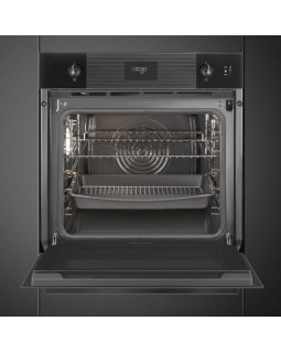 Ahi smeg linea, a+, 68 l, pürolüüs, auruprogramm, must-foto6