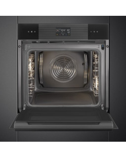 Auru-kombiahi smeg linea, pürolüüspuhastus, a+, 68 l, must-foto5