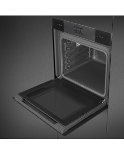 Auru-kombiahi smeg linea, pürolüüspuhastus, a+, 68 l, must-foto6