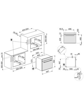 Auru-kombiahi smeg linea, pürolüüspuhastus, a+, 68 l, neptuun hall-foto2