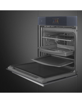 Ahi smeg linea, 68 l,  a+, pürolüüs, neptuun hall-foto5