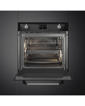 Ahi smeg victoria, 68 l, a, aurufunktsiooniga, pürolüüs, must/rv-teras-foto2