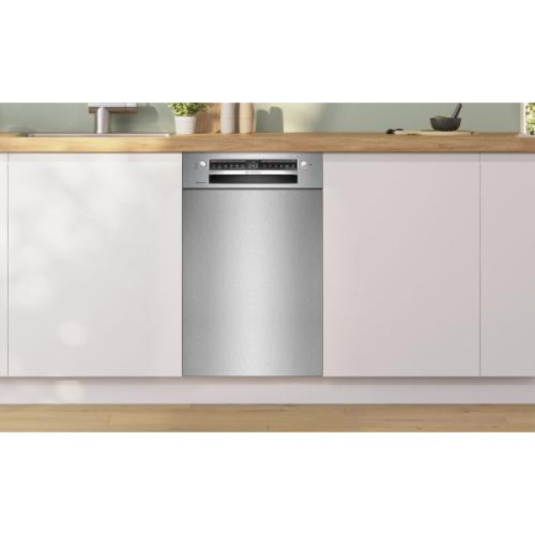 Nõudepesumasin bosch, integreeritav, 3 korvi, 45 cm, 43 db, rv-teras Nõudepesumasin bosch, integreeritav, 3 korvi, 45 cm, 43 db, rv-teras