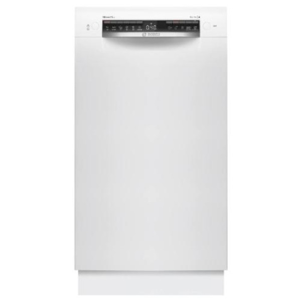 Nõudepesumasin bosch, integreeritav, 3 korvi, 45 cm, 43 db, valge Nõudepesumasin bosch, integreeritav, 3 korvi, 45 cm, 43 db, valge