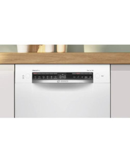 Nõudepesumasin bosch, integreeritav, 3 korvi, 45 cm, 43 db, valge-foto2