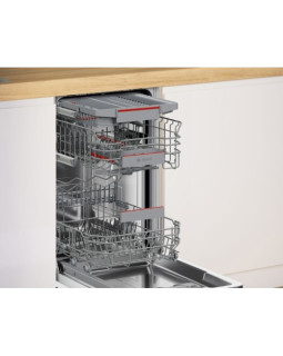 Nõudepesumasin bosch, integreeritav, 45 cm, 43 db, 3 korvi, zeolith-foto2