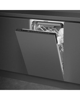 Nõudepesumasin smeg, integreeritav, 45 cm, 44 db, 3 korvi-foto2