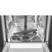 Nõudepesumasin smeg, integreeritav, 45 cm, 44 db, 3 korvi