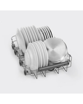 Nõudepesumasin smeg, integreeritav, 45 cm, 44 db, 3 korvi-foto6