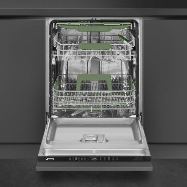 Nõudepesumasin smeg, integreeritav, 3 korvi, 60 cm, 42 db