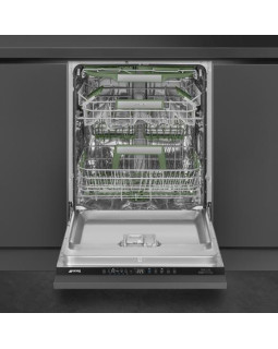 Nõudepesumasin smeg, integreeritav, 3 korvi, 60 cm, 42 db-foto2